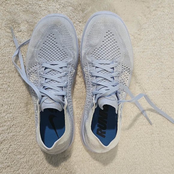 Nike Flyknit Blue Size Women's 9 Activewear Athleisure Workout Casual - Picture 5 of 13